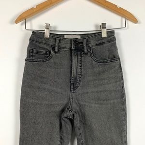 Everlane High Rise Grey 25 Regular Jeans
